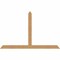 Ekena Millwork Portland Timber Gable Bracket, Western Red Cedar, 96"W x 60"H x 3 1/2"D x 5 1/2"F, 15/12 Pitch GBW096X60X0406POR00SWR - alternate 1